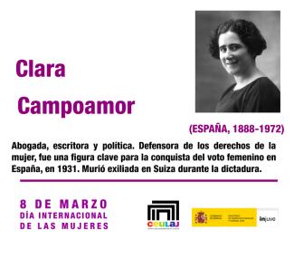 Clara Campoamor, pequeña descripción