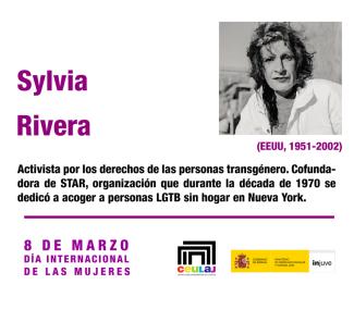 Sylvia Rivera, pequeña descripción 