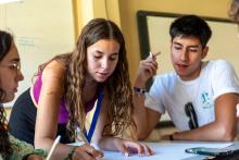 El Centro Eurolatinoamericano de Juventud ha acogido a un grupo de jóvenes beneficiarios del DiscoverEU, una iniciativa de la UE destinada a fomentar la movilidad juvenil por Europa